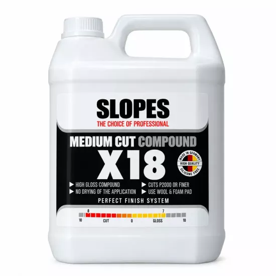 Slopes X18 Çizik Giderici İnce Pasta 5 L