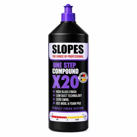 Slopes X20 Tek Adım Pasta Cila 1 Litre