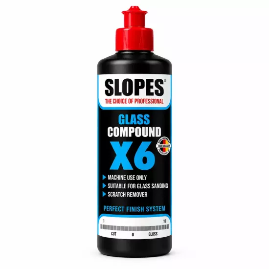Slopes X6 Cam Çizik Giderici Pasta 250 ml