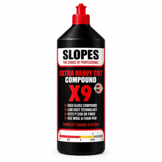 Slopes X9 Çizik Giderici Kalın Pasta 1 Litre