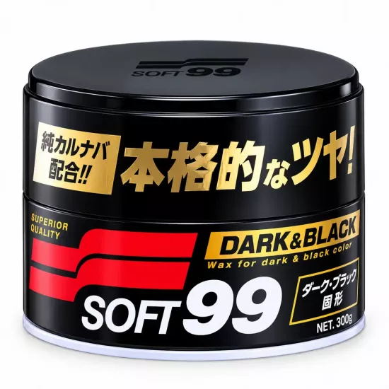 Soft99 Dark & Black Wax Koyu Renk Araç Wax 300 gr