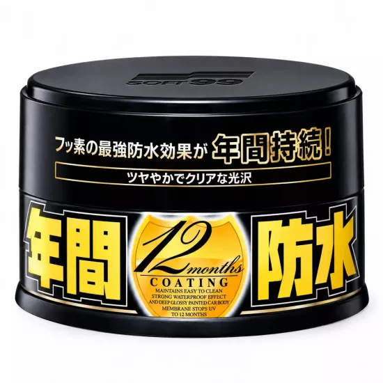 Soft99 Fusso Coat 12 Aylık Wax Koyu Renk 200 gr