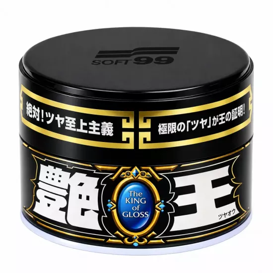 Soft99 King of Gloss Dark Wax 300 Gr | Demir Detay