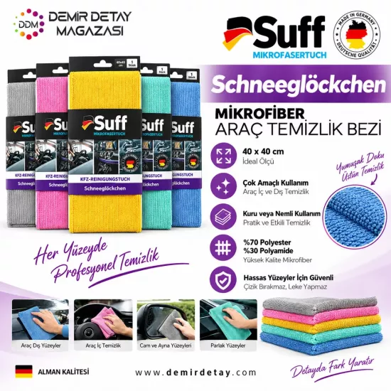 Suff Totenblume Mikrofiber Kurulama Bezi 40x40