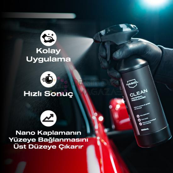 Nasiol Clean Araç Ev Genel Yüzey Temizleyici