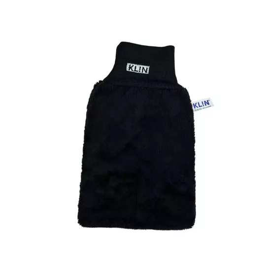 KLIN Softy Mitt Yumuşak Tüylü Araç Yıkama Eldiveni (Siyah) - 20x16 cm