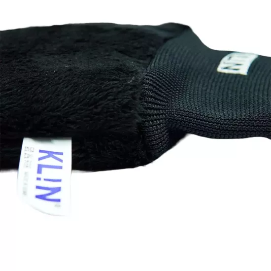 KLIN Softy Mitt Yumuşak Tüylü Araç Yıkama Eldiveni (Siyah) - 20x16 cm