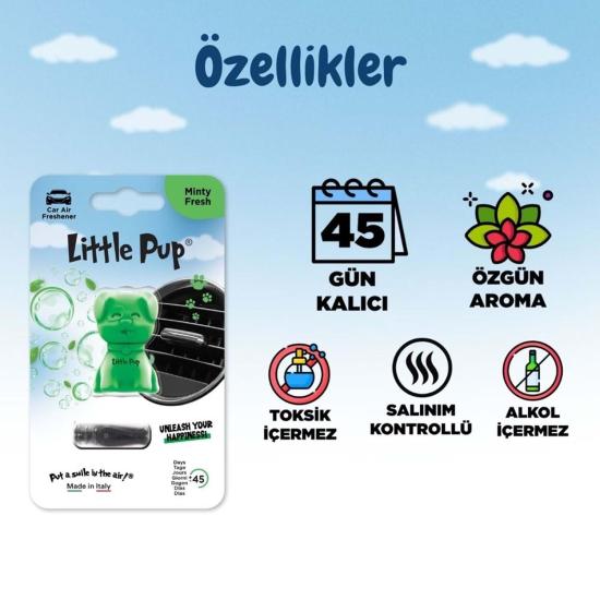 Little Joe Little Pup Taze Nane Araç Kokusu (Minty Fresh)