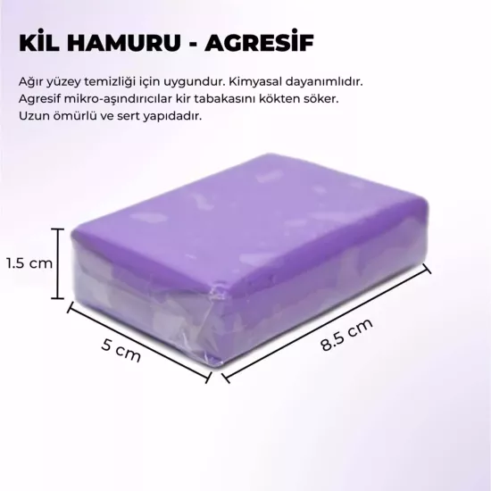 MG PS Kil Hamuru 100gr Mor - Agresif