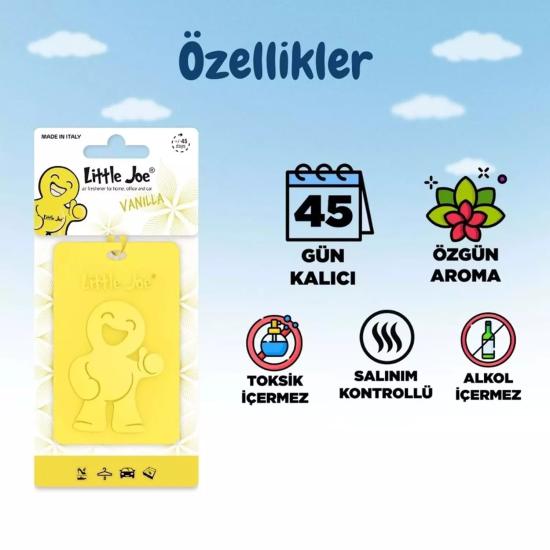 Little Joe Vanilya Kokulu Dolap Asma Kart (Vanilla)