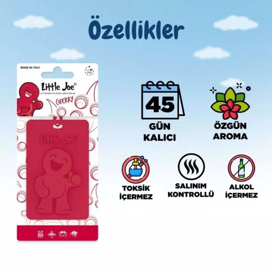 Little Joe Kiraz Kokulu Dolap Asma Kart (Cherry)
