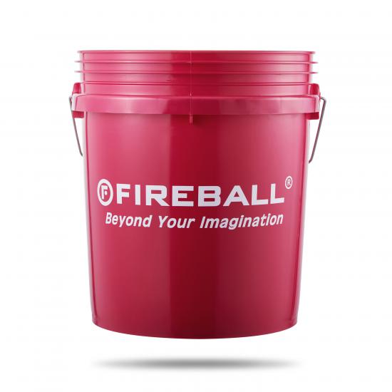 Fireball Bucket yıkama kovası Kırmızı + grit guard