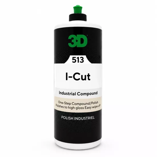 3D 513 I-Cut 1 Litre | Tek Adım Pasta ve Polisaj Bileşiği