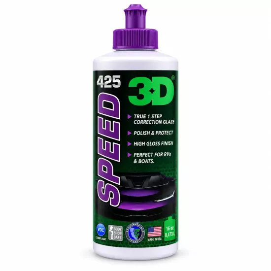 3D HD Speed 250 ml | All In One Polisaj, Parlatma ve Koruma