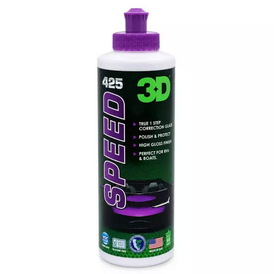 3D HD Speed 250 ml | All In One Polisaj, Parlatma ve Koruma