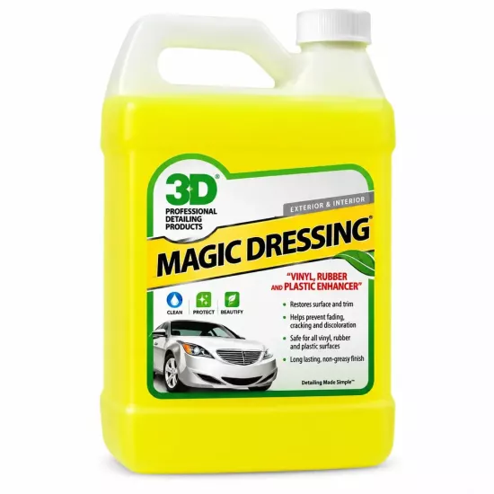 3D Magic Dressing 3.79 Litre | Profesyonel Lastik Parlatıcı ve Koruyucu
