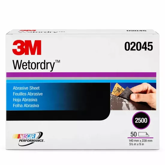 3M 401Q Su Zımparası P2500 138x230 mm