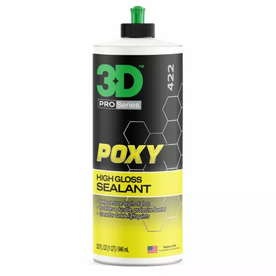 3D HD Poxy Montan Wax 1 Litre | Uzun Süreli Boya Koruma ve Wet Look Parlaklık