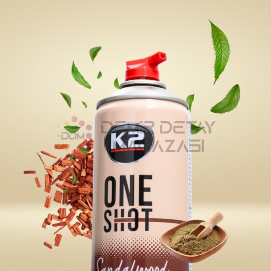 K2 One Shot Sandal Ağacı Geniş Alan kokusu 600 ml