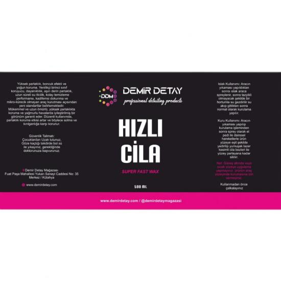 Ddm Hızlı Cila 1 Lt