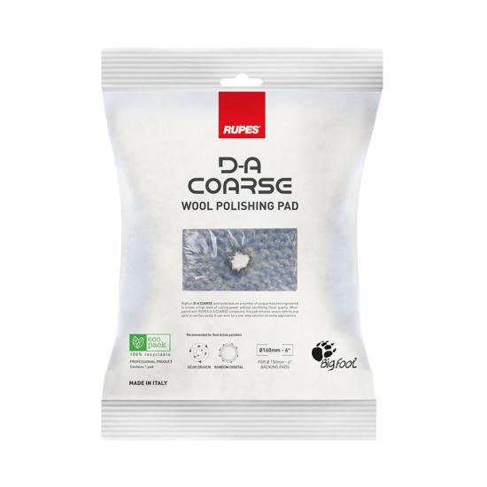 Rupes DA Coarse Wool pad Orbital Polisaj Keçesi 130