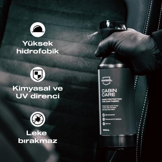 Nasiol CabinCare Araç Kumaş Yüzey Nano Kaplama