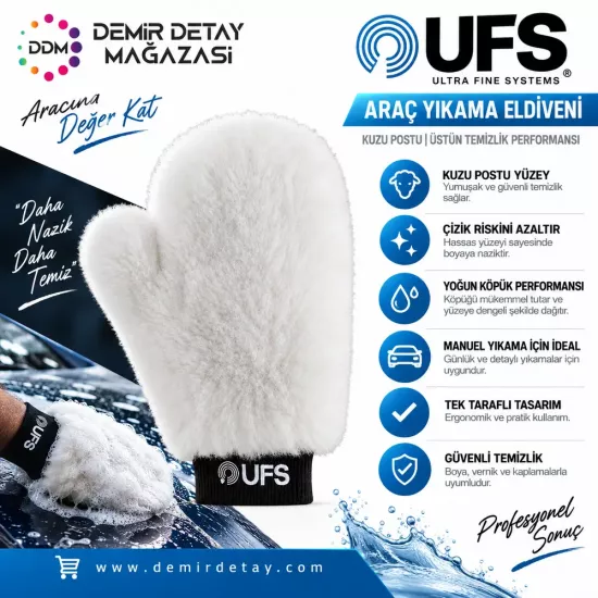 UFS Kuzu Postu Araç Yıkama Eldiveni