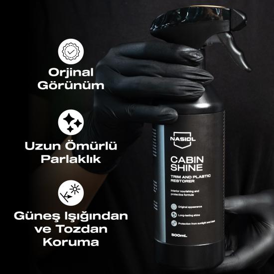 Nasiol CabinShine Torpido Trim Plastik Koruyucu 