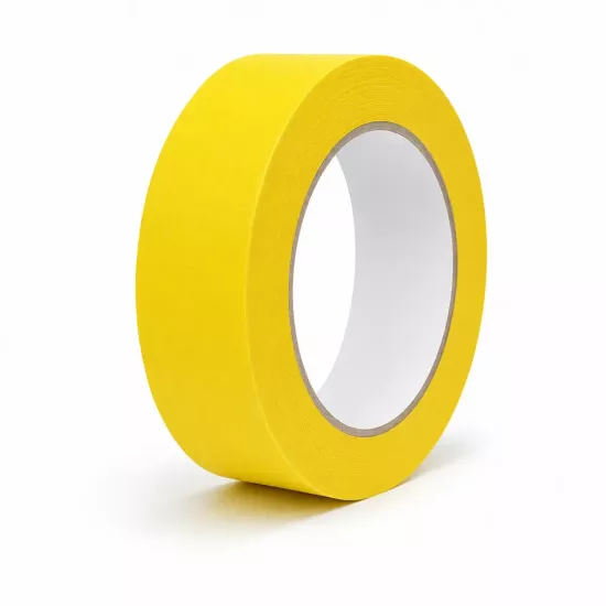 DDM 36 mm Sarı Maskeleme Bandı | Polisaj ve Boya Koruma İçin Profesyonel Bant