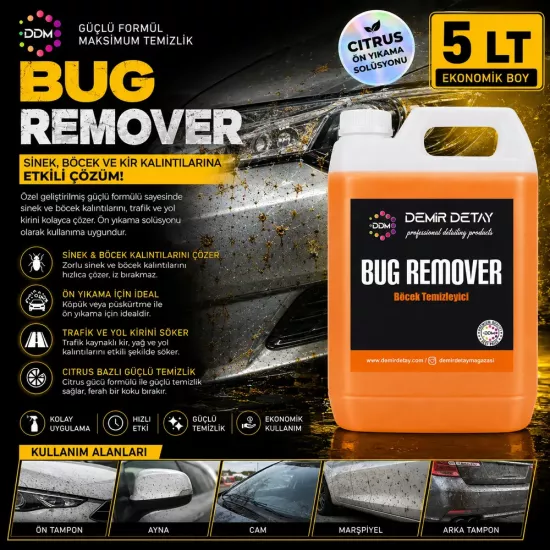DDM Citrus Bug Remover 5 LT | Profesyonel Böcek Temizleyici