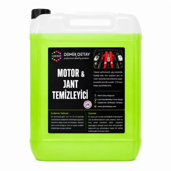 DDM Motor ve Jant Temizleyici Yeşil 22 Lt  