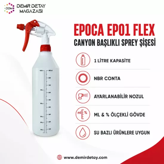 Epoca EP01 Flex Canyon Sprey Şişesi 1 Litre