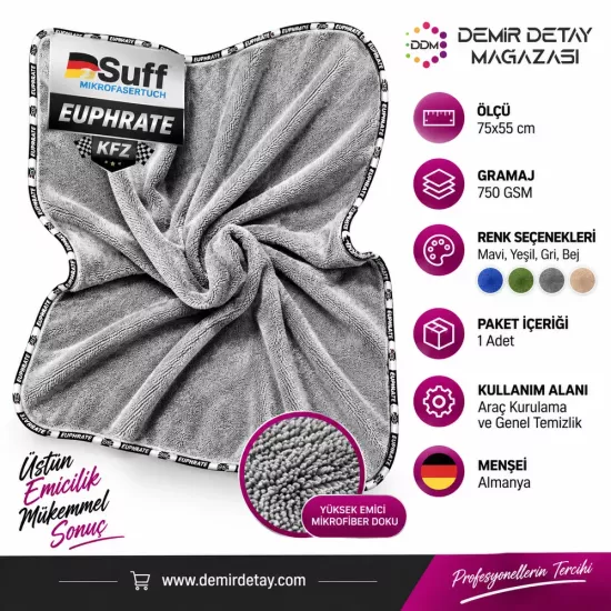 Euphrate KFZ Tank Bezi 750 GSM 75x55 cm
