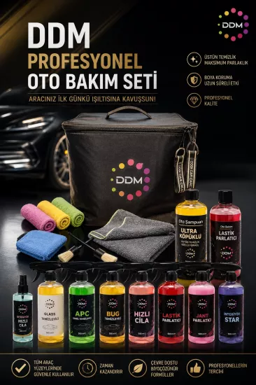 Ddm Car Detailing Kit 17 pcs
