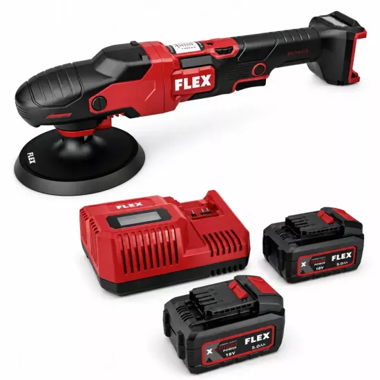 FLEX PE 150 18-EC Akülü Rotary Polisaj Seti