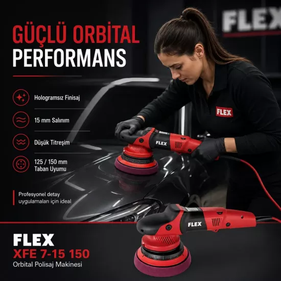 FLEX XFE 7-15 150 Orbital Polisaj Makinesi