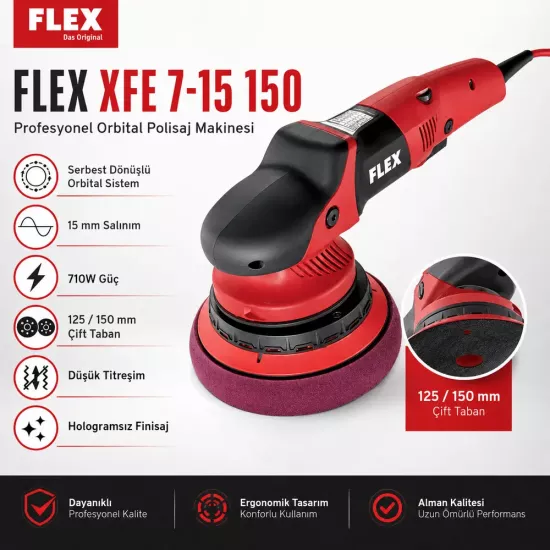 FLEX XFE 7-15 150 Orbital Polisaj Makinesi