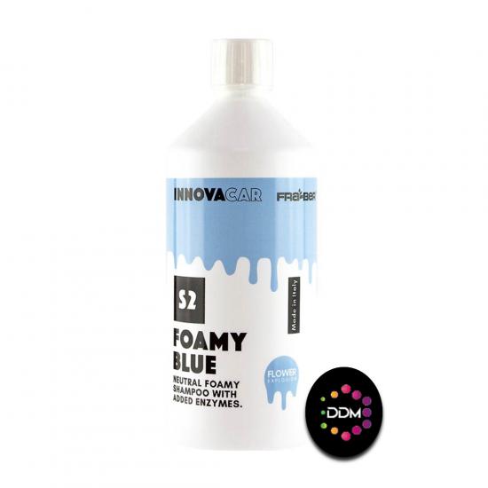 Innovacar S2 Foamy Blue Mavi Renkli Köpük Ph Nötr  Oto Şampuanı 1lt