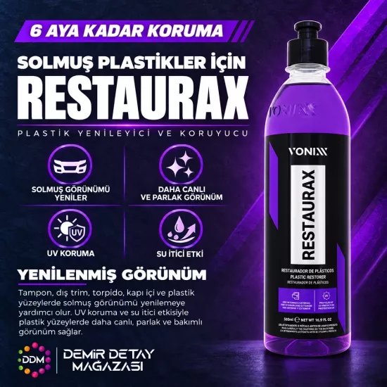 Vonixx Restaurax 500 ml | Plastik Yenileyici