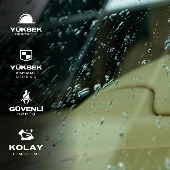Nasiol GlasShield Wipe On Yağmur Kaydırıcı mendil