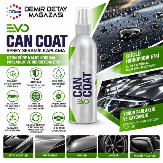 Gyeon Q² CanCoat EVO 200 ML Seramik Kaplama