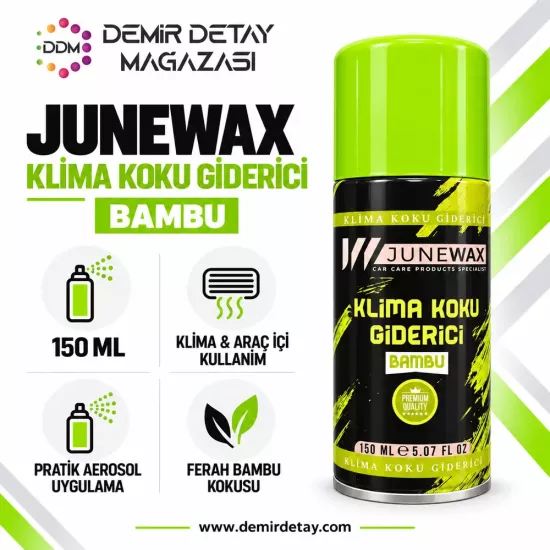 JuneWax Bambu Klima Koku Giderici 150 ML