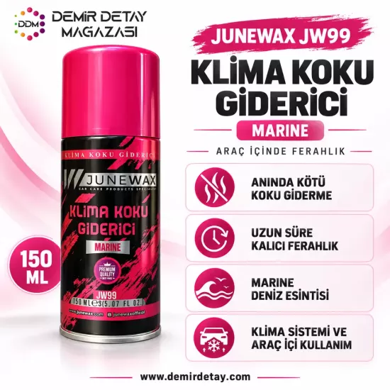 JuneWax JW99 Marine Klima Koku Giderici 150 ml
