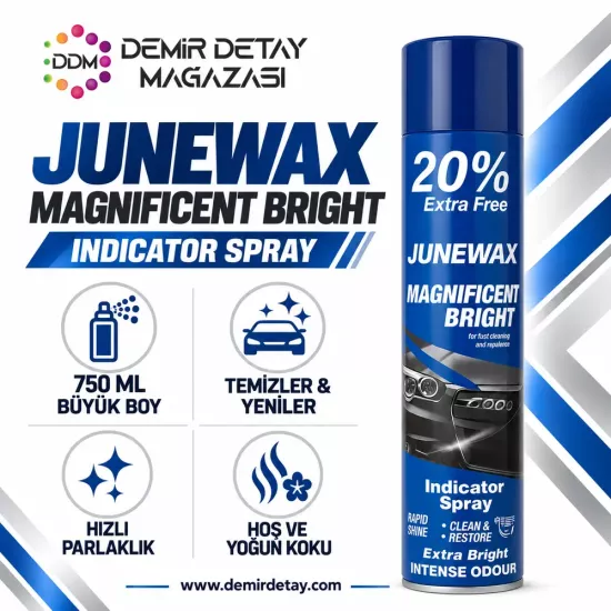 JuneWax Magnificent Bright 750 ML Torpido Cila