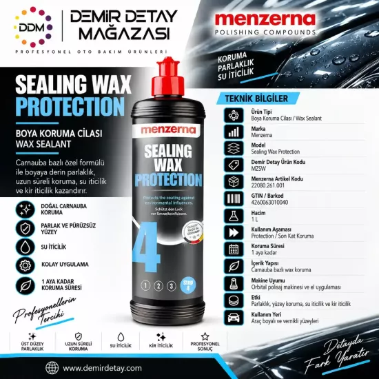 Menzerna Sealing Wax Protection 1 L
