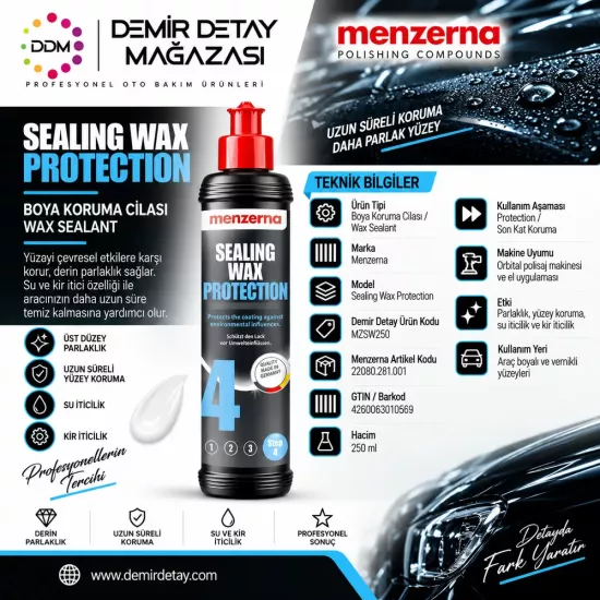 Menzerna Sealing Wax Protection 250 ml