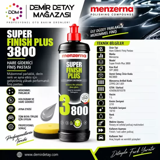Menzerna Super Finish Plus 3800 1 L
