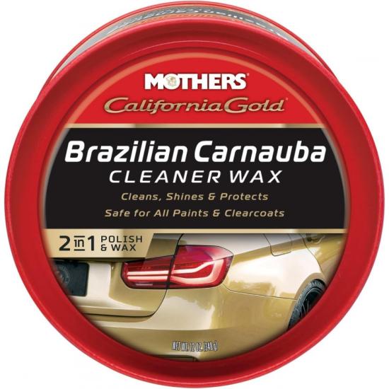 Mothers California Gold Brazilian Carnauba Cleaner Wax 340 gr | Temizler ve Parlatır