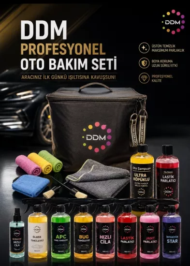 Ddm Car Detailing Kit 17 pcs