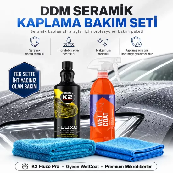 DDM Seramik Kaplama Bakım Seti | Seramik Kaplamalı Araçlar İçin Bakım Paketi